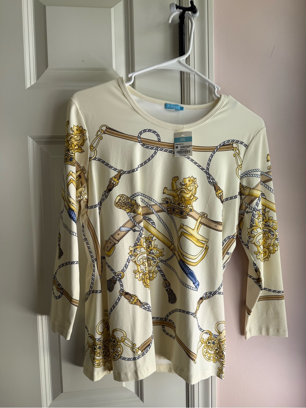 J McLaughlin Signature Print Tee
